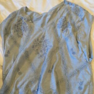 Anthro elegant Blue Women's Top